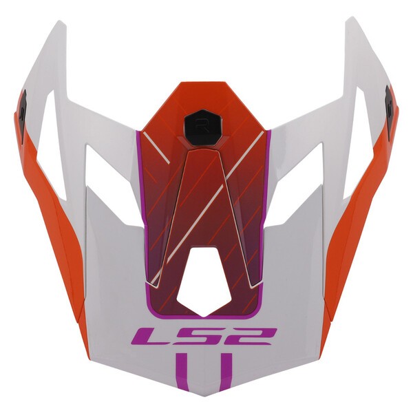 LS2 MX703 Peak Extendable Galuo Orange
