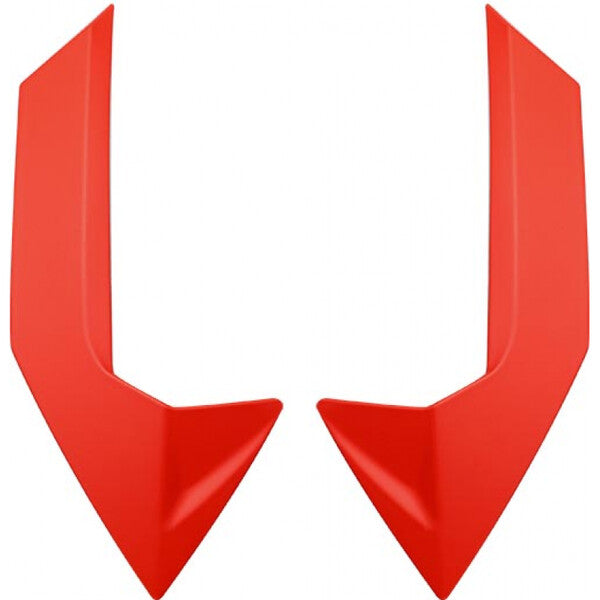 LS2 Back Air Vent Matt Red For Storm FF800 Helmets