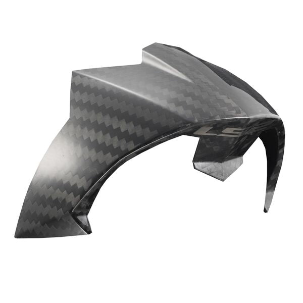 LS2 FF805 Fim Version Spoiler Gloss Carbon - FREE UK Shipping, FREE 365 Day Returns | Moto Central