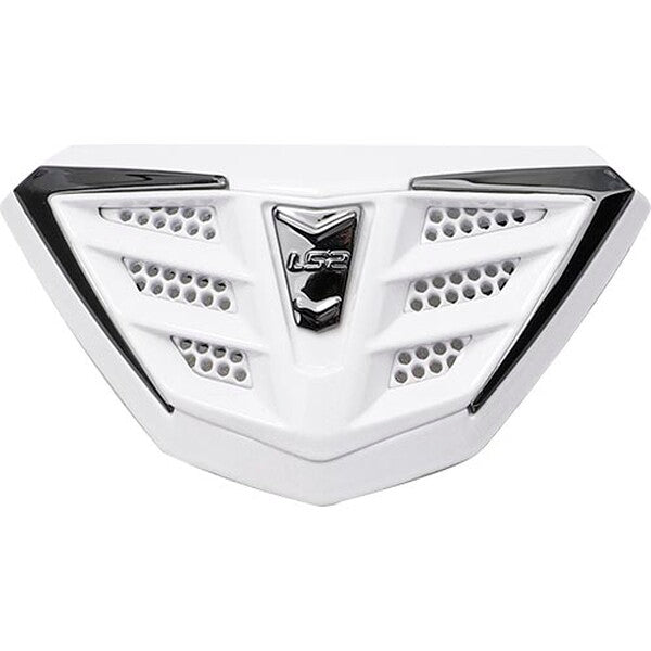 LS2 FF900 Air Vent Chin Glitter White - FREE UK Delivery, FREE 365 Day Returns | Moto Central