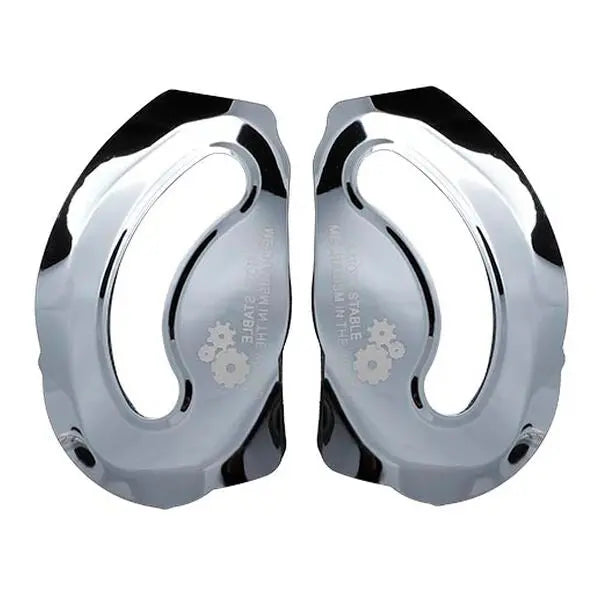 LS2 FF900 Plate Ratchet Chrome Black  - FREE UK Shipping, FREE 365 Day Returns | Moto Central