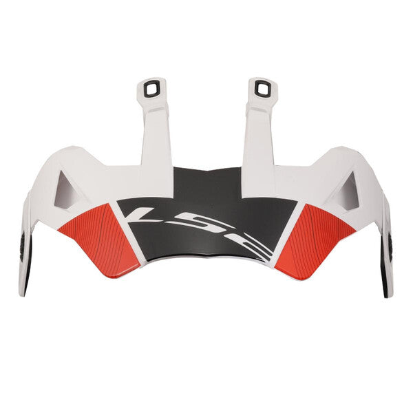 LS2 MX702 Peak Hill White / Red - FREE UK Delivery, FREE 365 Day Returns | Moto Central