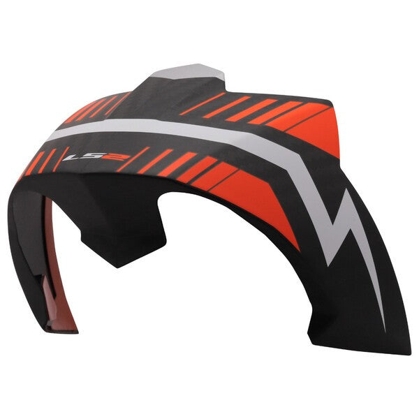 LS2 FF805 Spoiler Matt Carbon Replica Black