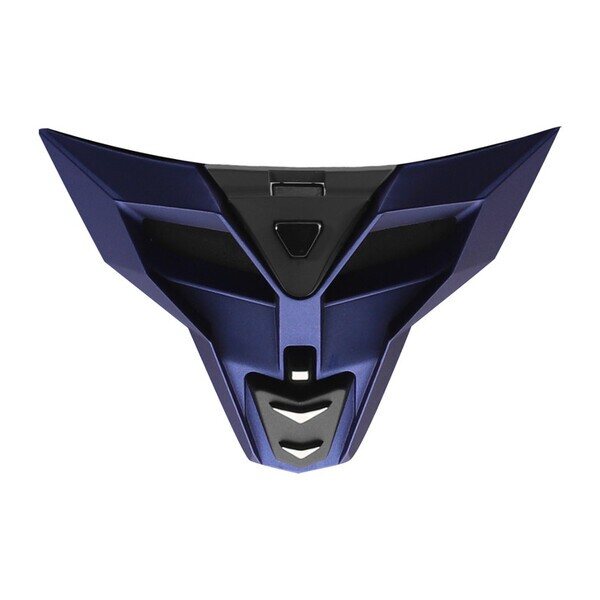 LS2 FF817 Challenger II Chin Air Vent Matt Navy Blue 806817AVC23 front view