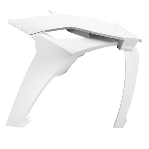 LS2 FF817 Challenger II Spoiler Solid Glitter White 806817AVR02 side view