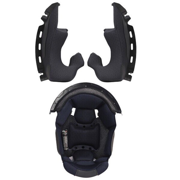 LS2 FF820 Rapid III ECE 22.06 Interior Liner 806820LNR01, liner and cheek pads