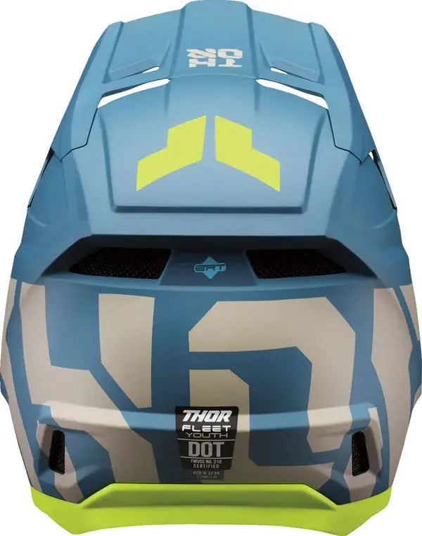 Thor Fleet Youth Forge Blue - FREE UK Shipping, FREE 365 Day Returns | Moto Central