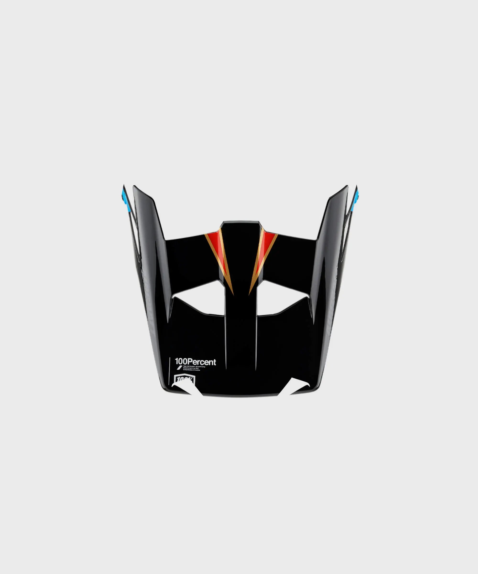 100% Aircraft Replacement Visor Knox / Black - FREE UK Shipping, FREE 365 Day Returns | Moto Central