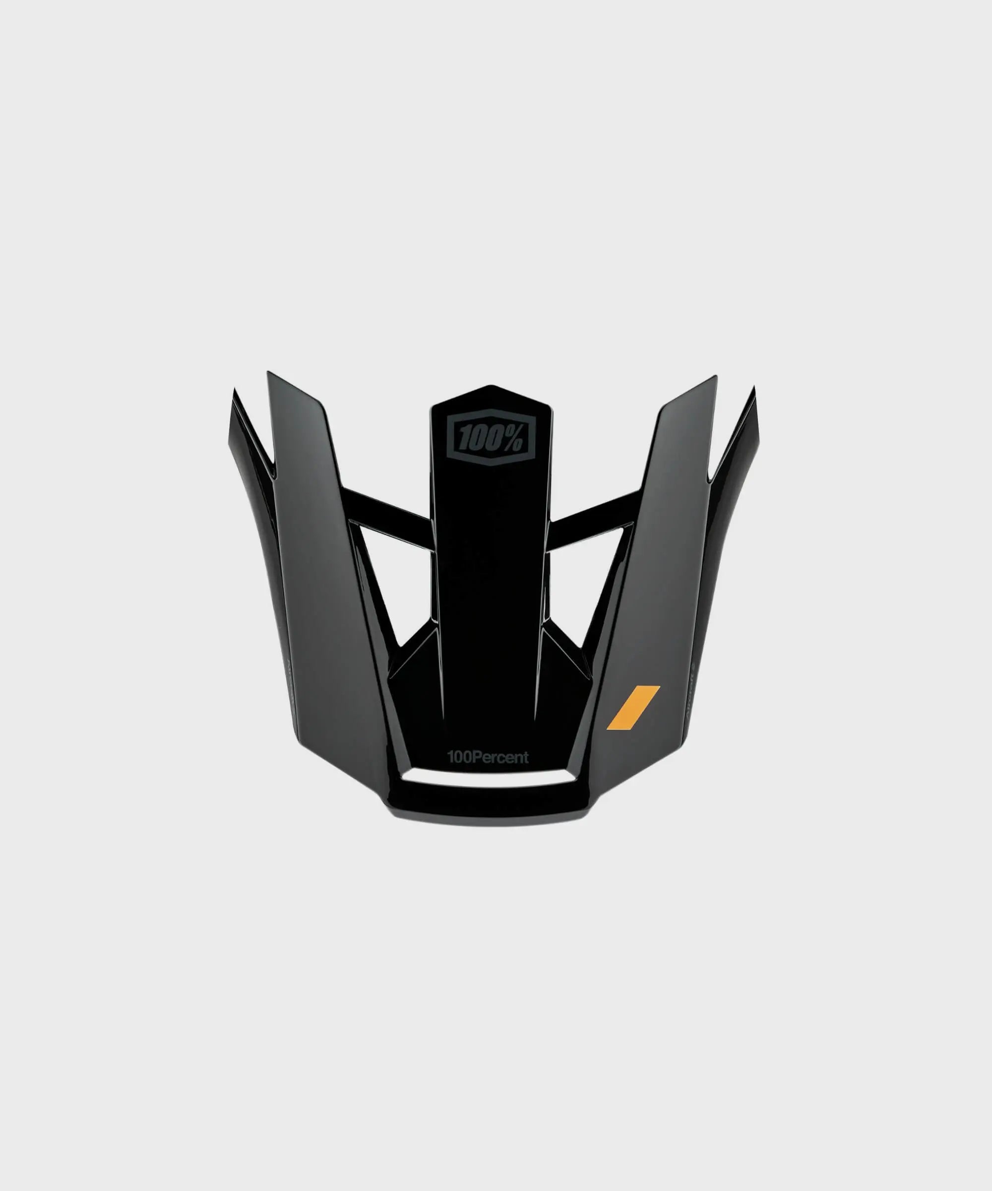 100% Aircraft 2 Replacement Visor Black - FREE UK Shipping, FREE 365 Day Returns | Moto Central