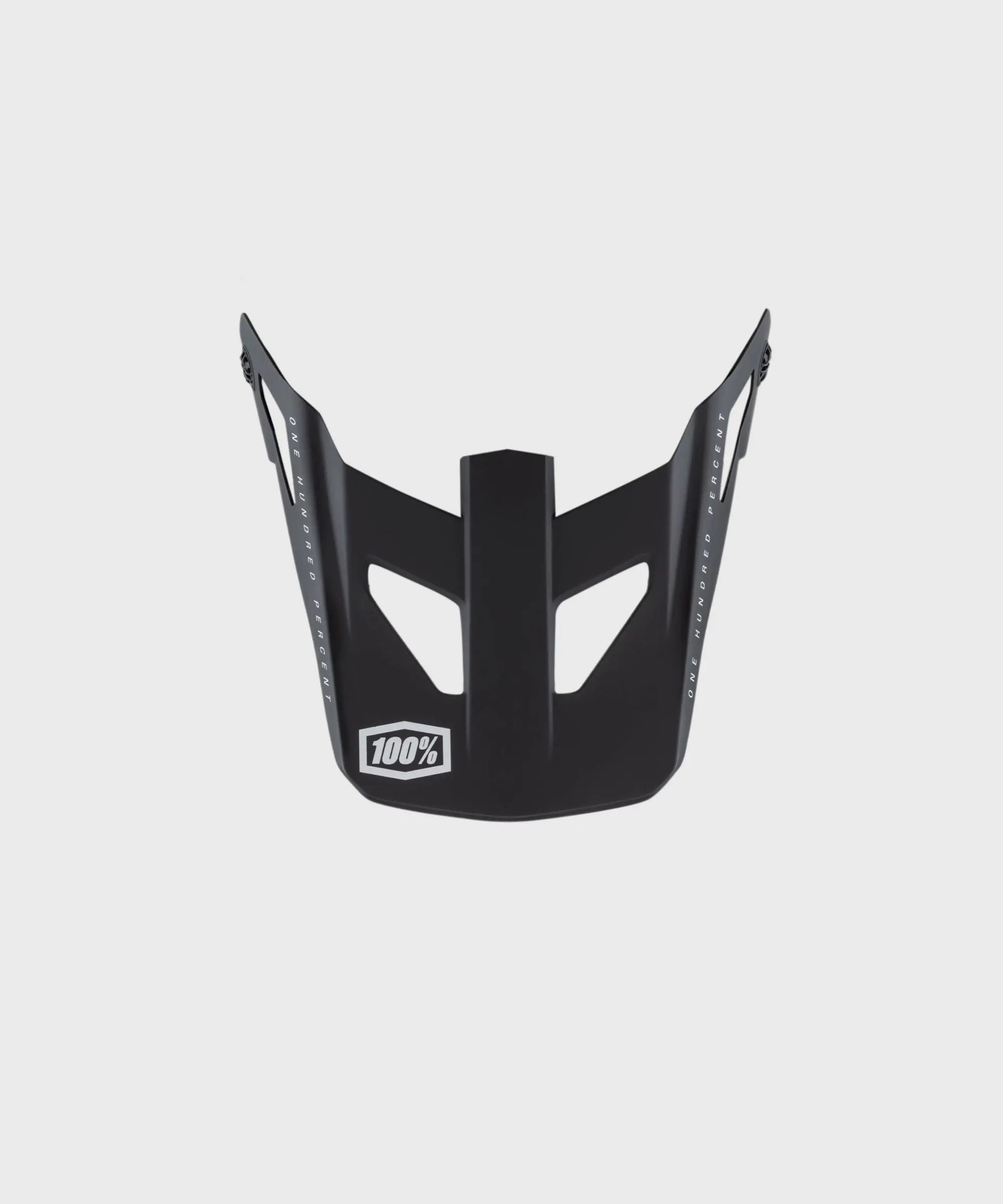 100% Status Youth Replacement Visor Essential Black - FREE UK Shipping, FREE 365 Day Returns | Moto Central