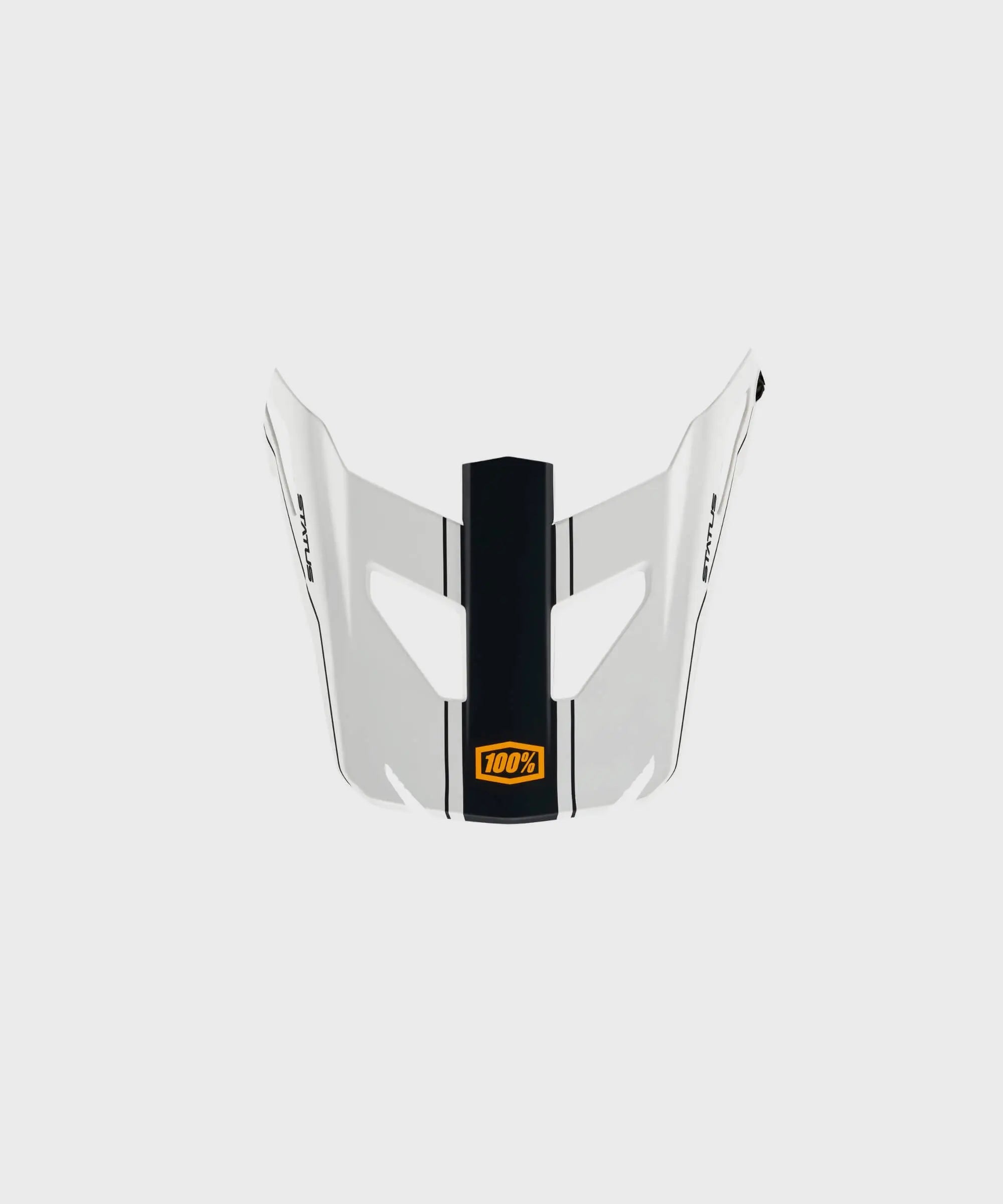 100% Status Youth Replacement Visor Carby / Silver - FREE UK Shipping, FREE 365 Day Returns | Moto Central