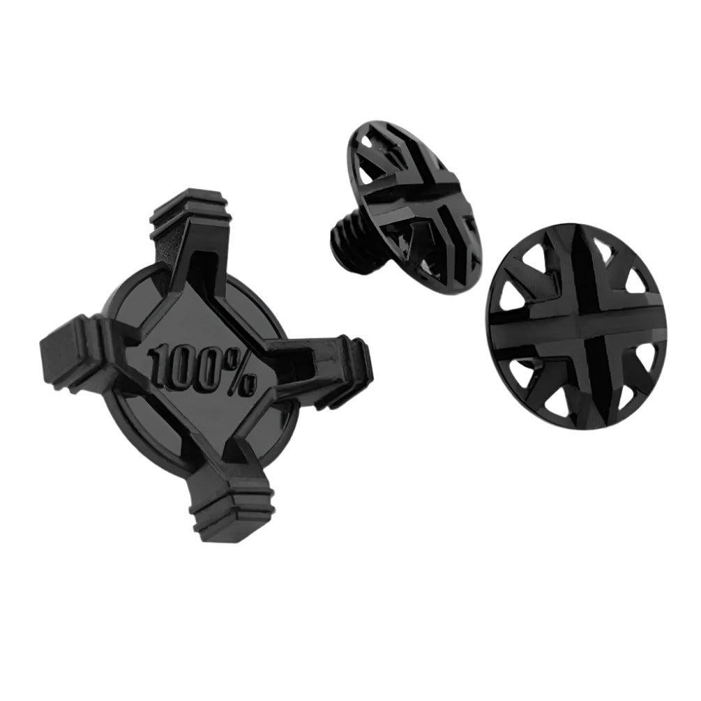 100% Status Visor Screw Kit Black - FREE UK Shipping, FREE 365 Day Returns | Moto Central