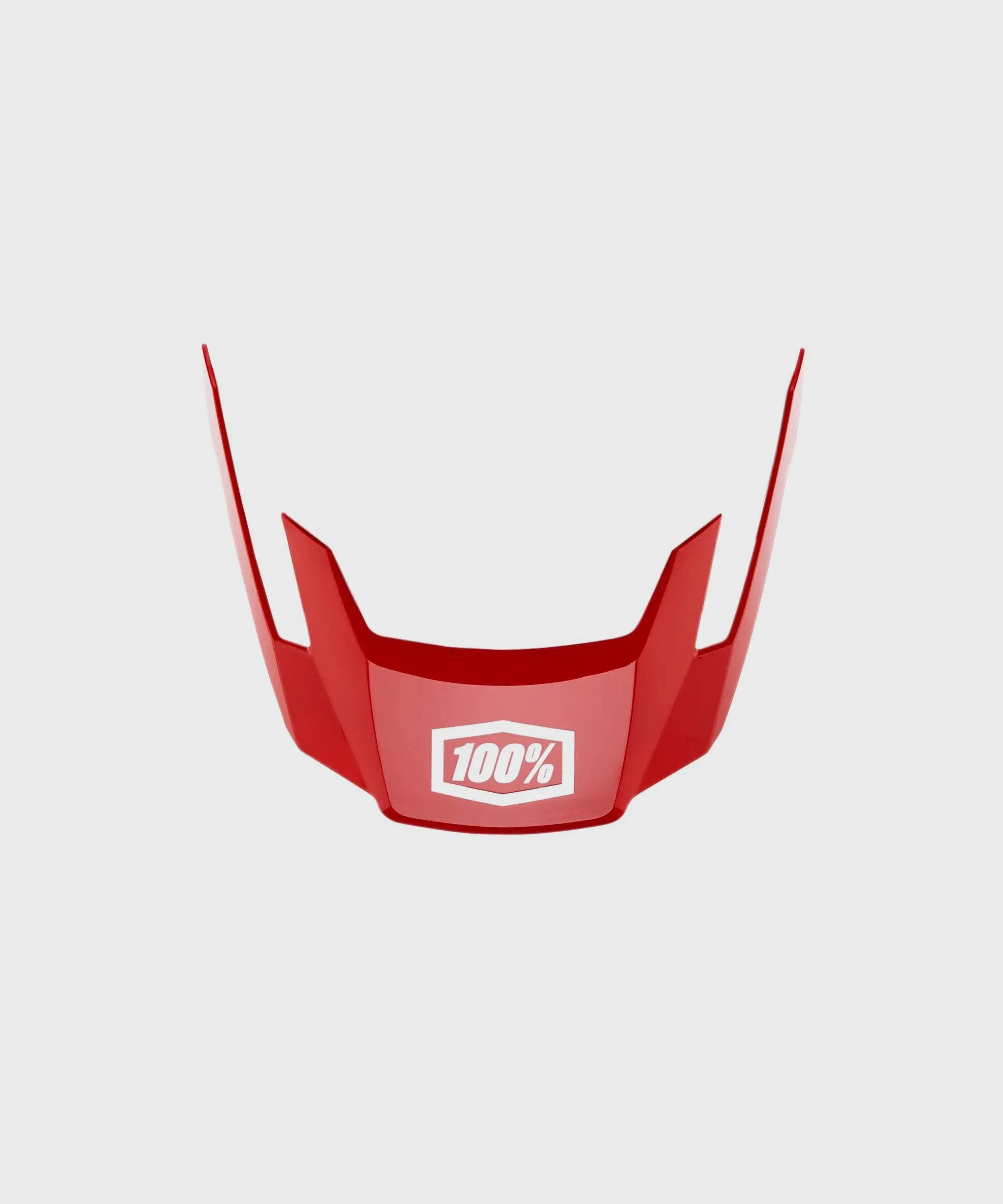 100% Altec Helmet Replacement Visor V2 Red - FREE UK Shipping, FREE 365 Day Returns | Moto Central