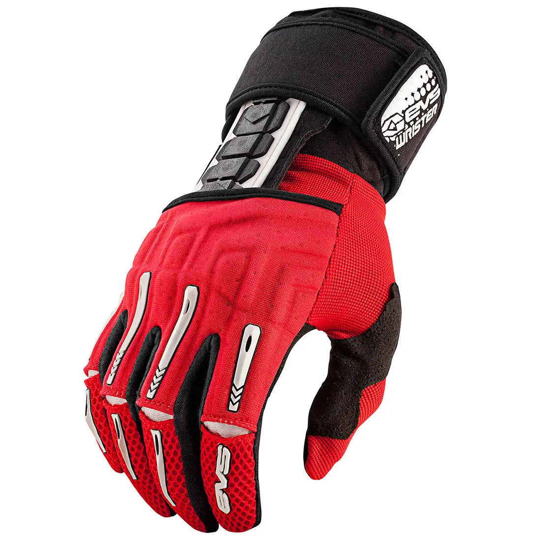 EVS Wrister Gloves Wrist Brace Red - FREE UK Shipping, FREE 365 Day Returns | Moto Central