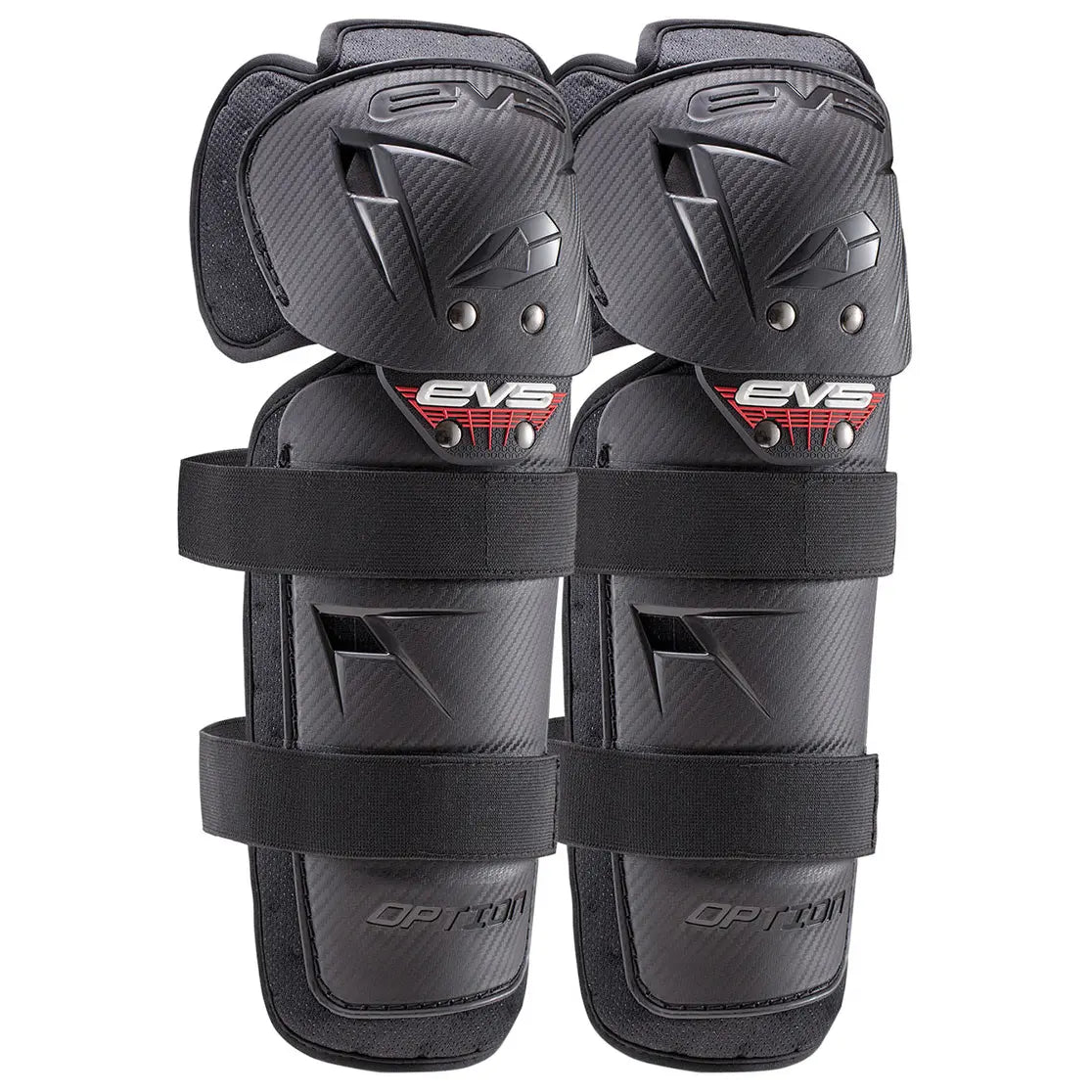 EVS Option Knee Guards - FREE UK Shipping, FREE 365 Day Returns | Moto Central