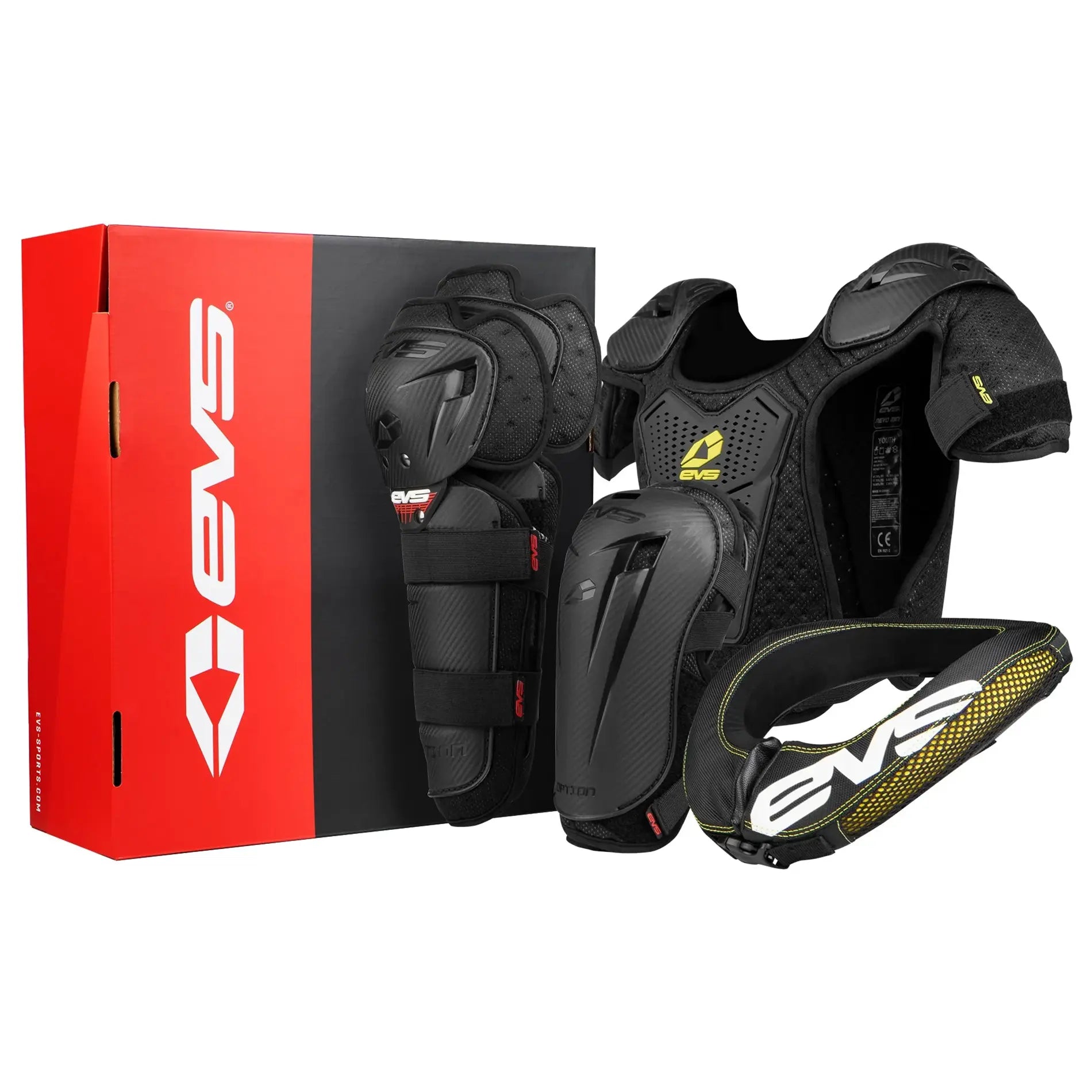 EVS Slam Combo Plus Mini Protector - FREE UK Shipping, FREE 365 Day Returns | Moto Central