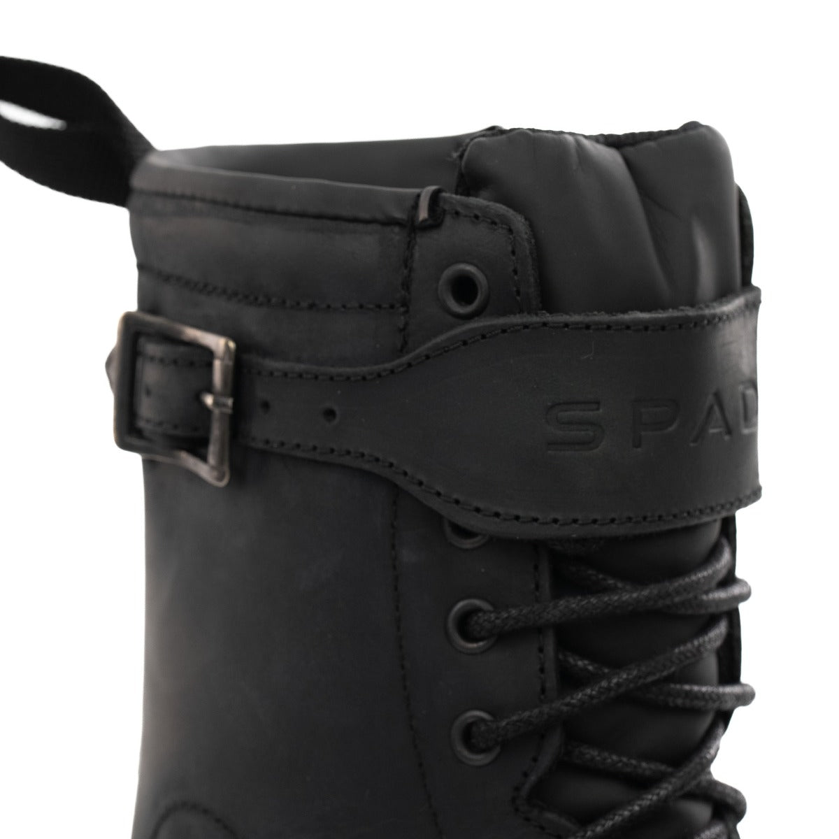 Spada Pilgrim Grande Rev.2 CE Waterproof Boots Distressed Black FREE UK Delivery, FREE 365 Day Returns | Moto Central
