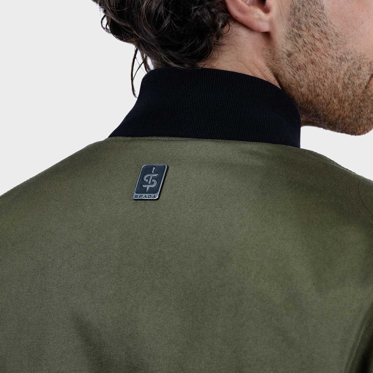 Spada Airforce MA1 CE Waterproof Bomber Textile Jacket Olive FREE UK Delivery, FREE 365 Day Returns | Moto Central