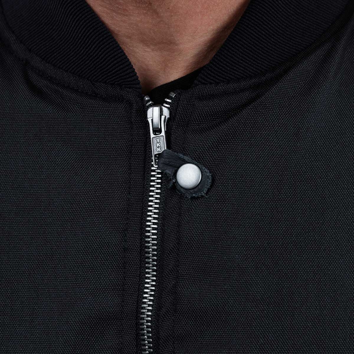 Spada Airforce MA1 CE Waterproof Bomber Textile Jacket Black FREE UK Delivery, FREE 365 Day Returns | Moto Central