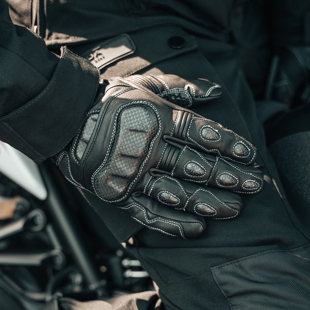 Spada Enforcer Rev.2 CE Waterproof Gloves Black FREE UK Delivery, FREE 365 Day Returns | Moto Central