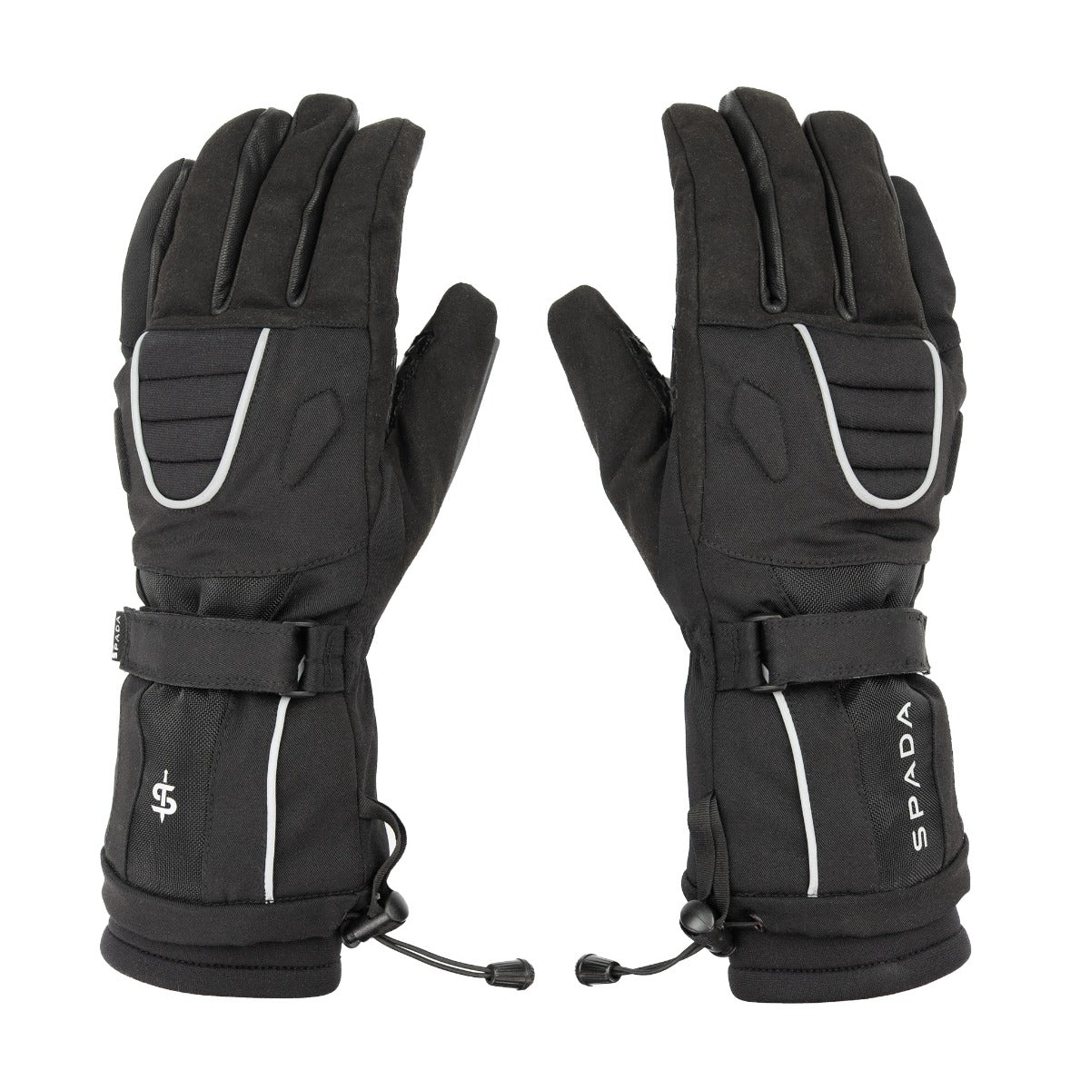 Spada Blizzard 2 Rev.2 CE Waterproof Leather Gloves Black FREE UK Delivery, FREE 365 Day Returns | Moto Central