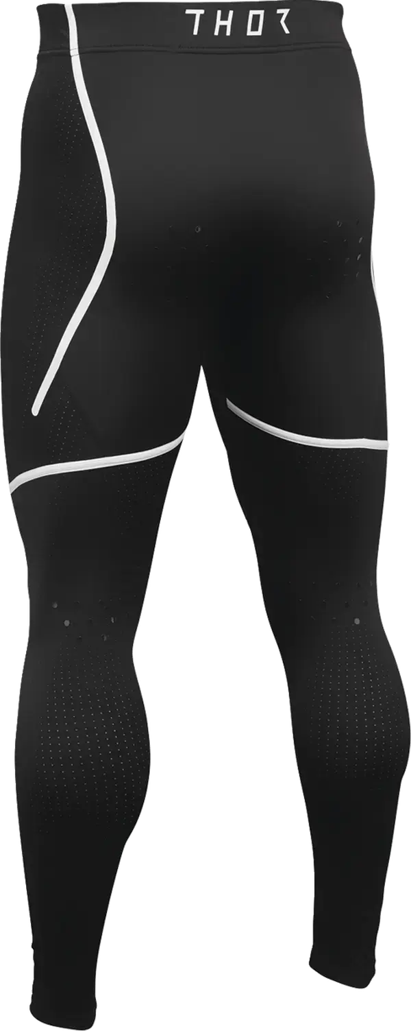 Thor Comp Base Layer Trouser Black / White - FREE UK Shipping, FREE 365 Day Returns | Moto Central