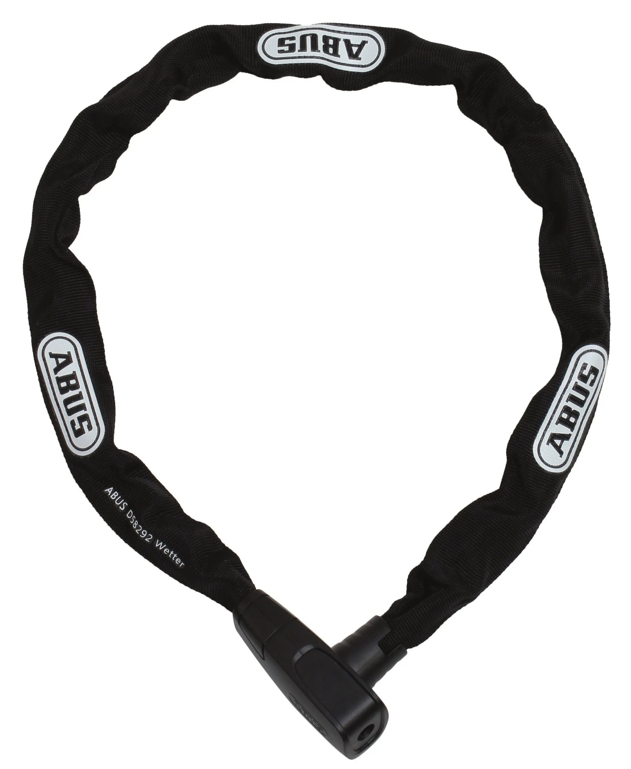 Abus City Chain 6800/85 Black Lock FREE UK Delivery, FREE 365 Day Returns | Moto Central