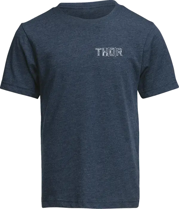 Thor Blueprint Youth T-Shirt Navy - FREE UK Shipping, FREE 365 Day Returns | Moto Central