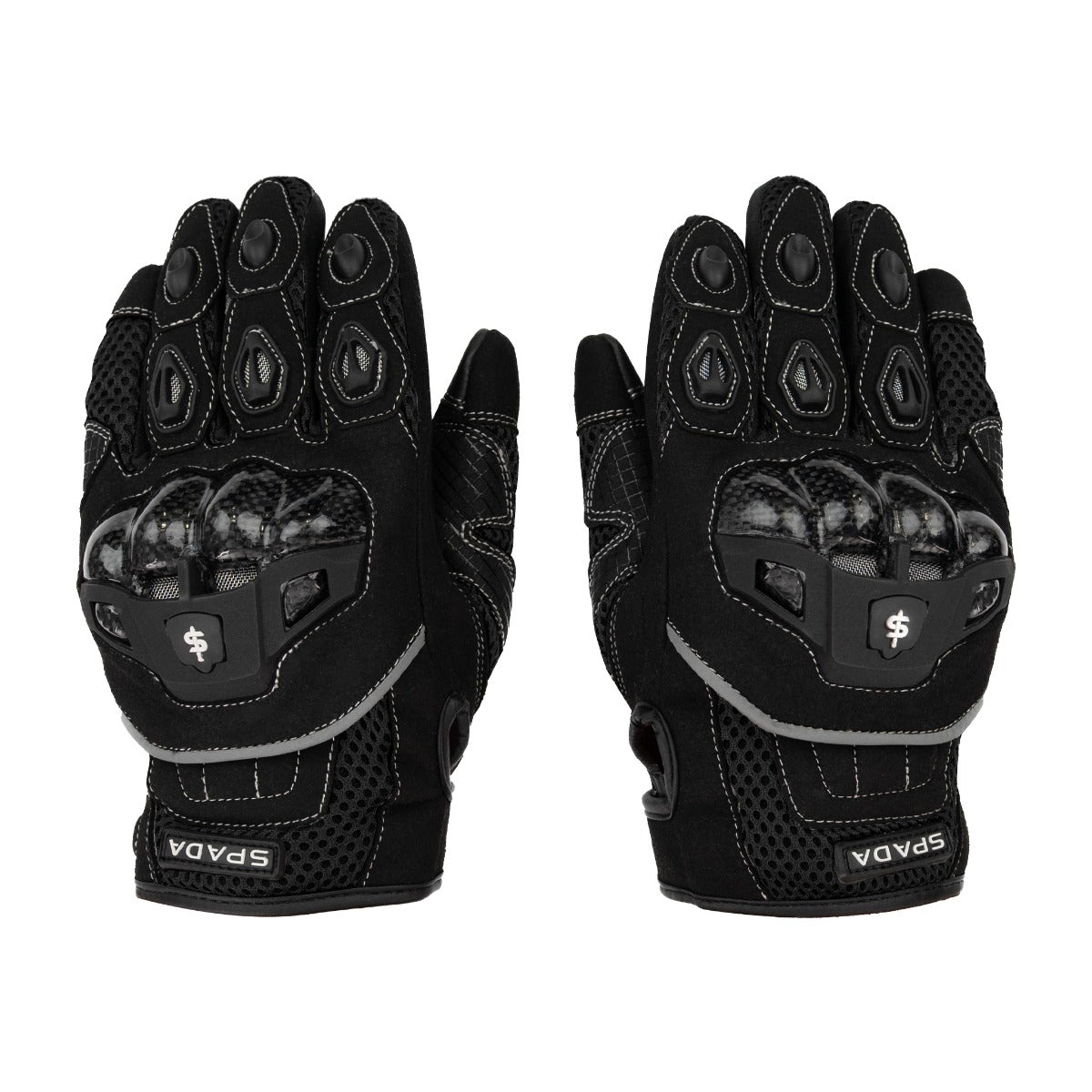 Spada MX-Air REV.2 CE Textile Gloves Black FREE UK Delivery, FREE 365 Day Returns | Moto Central