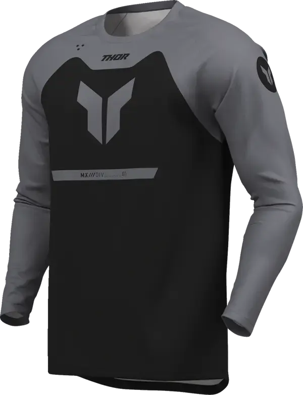 Thor Ridemode Menace Youth Jersey Black / Grey - FREE UK Shipping, FREE 365 Day Returns | Moto Central