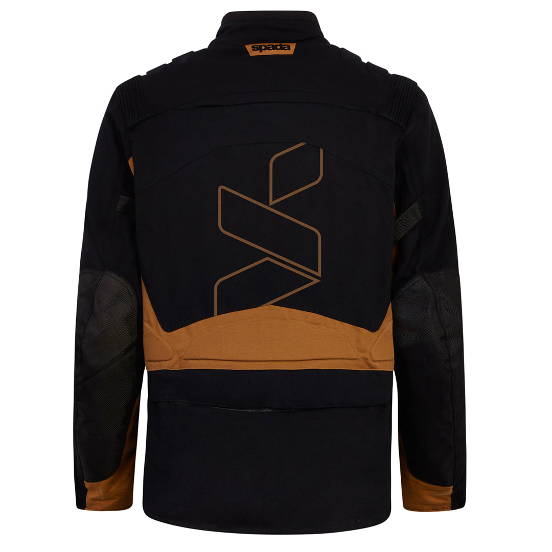 Spada Ascent V3 CE Textile Jacket Black / Tan FREE UK Delivery, FREE 365 Day Returns | Moto Central