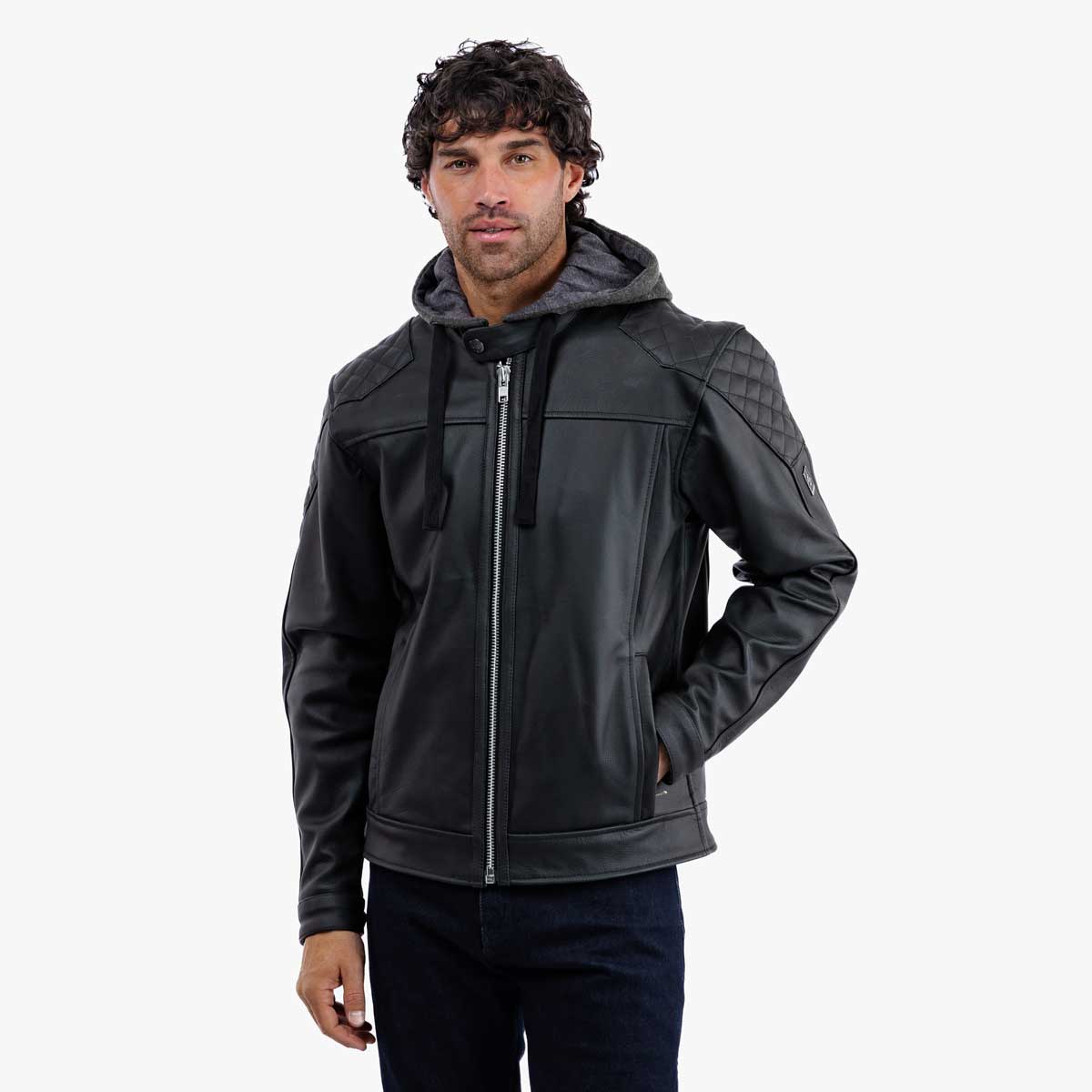 Spada Lambert Rev.2 CE Leather Jacket Black FREE UK Delivery, FREE 365 Day Returns | Moto Central