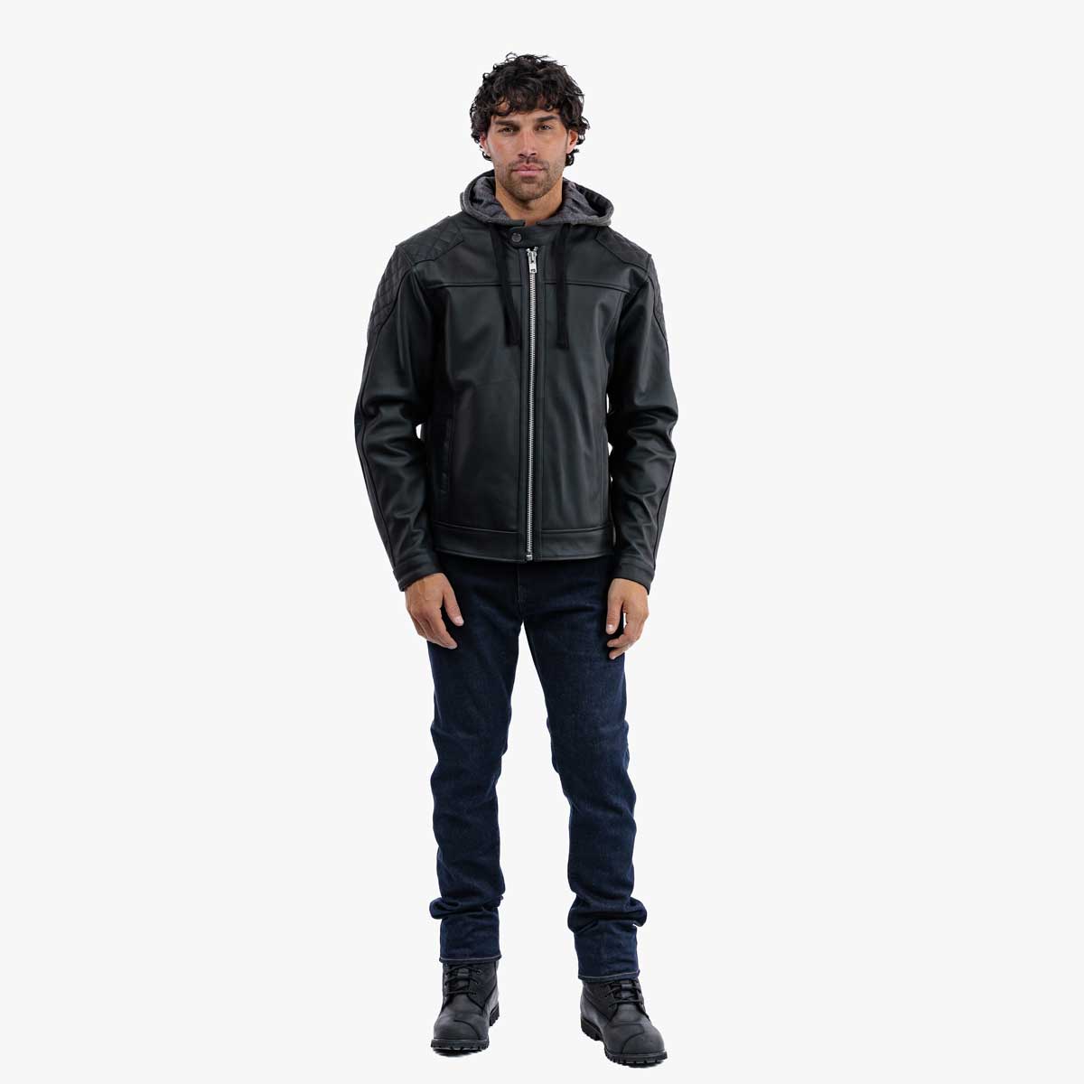 Spada Lambert Rev.2 CE Leather Jacket Black FREE UK Delivery, FREE 365 Day Returns | Moto Central