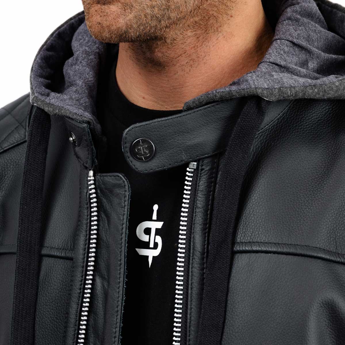 Spada Lambert Rev.2 CE Leather Jacket Black FREE UK Delivery, FREE 365 Day Returns | Moto Central