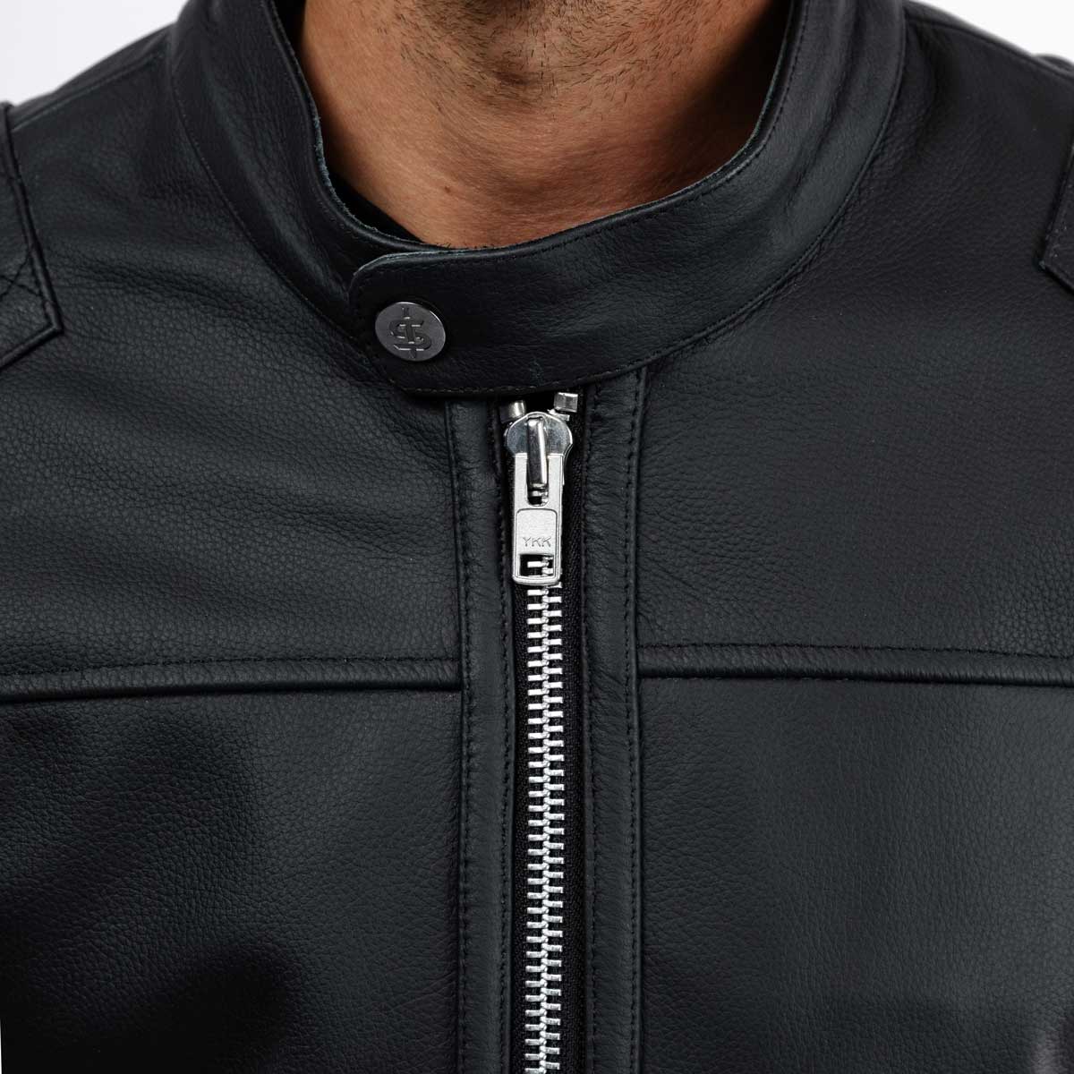 Spada Lambert Rev.2 CE Leather Jacket Black FREE UK Delivery, FREE 365 Day Returns | Moto Central