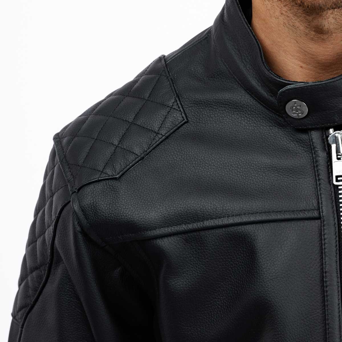 Spada Lambert Rev.2 CE Leather Jacket Black FREE UK Delivery, FREE 365 Day Returns | Moto Central