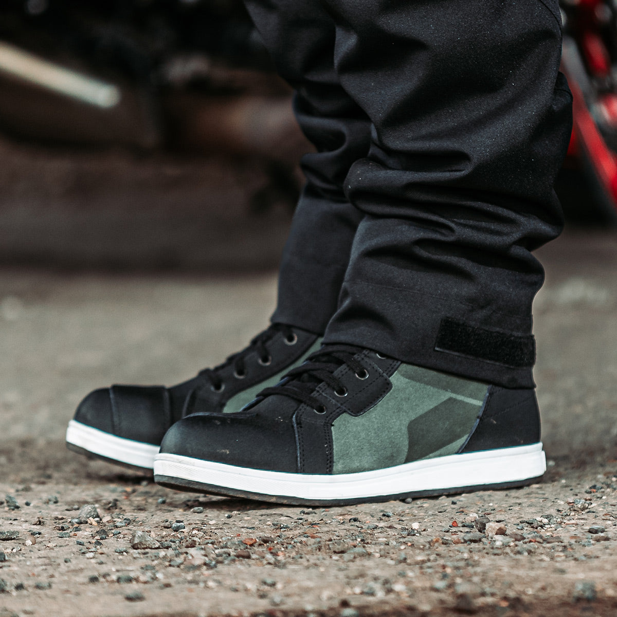 Spada Strider Pro Waterproof CE Boots Olive FREE UK Delivery, FREE 365 Day Returns | Moto Central
