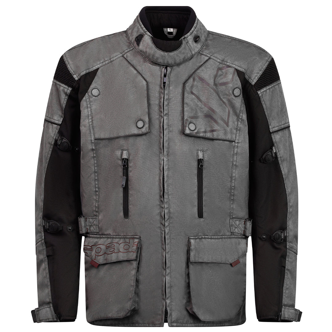 Spada Tucson V3 CE Textile Jacket Grey FREE UK Delivery, FREE 365 Day Returns | Moto Central