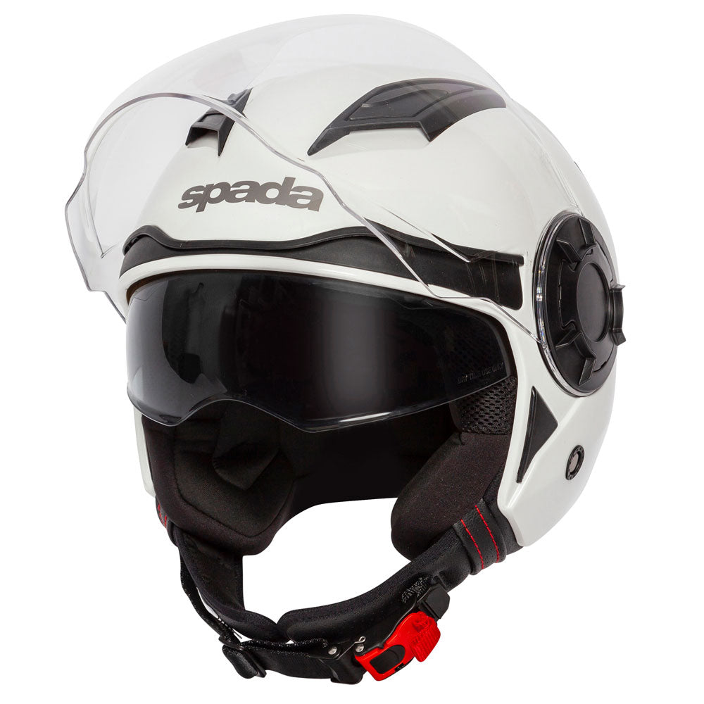 Spada Lycan 06 White FREE UK Delivery, FREE 365 Day Returns | Moto Central