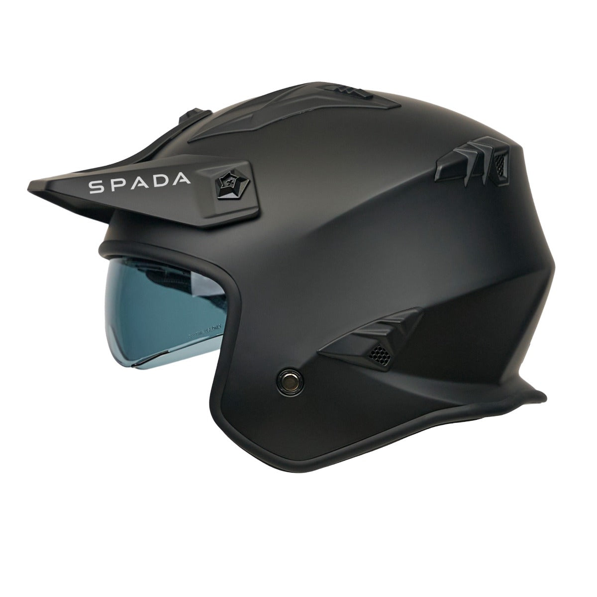 Spada Storm 06 Matt Black FREE UK Delivery, FREE 365 Day Returns | Moto Central