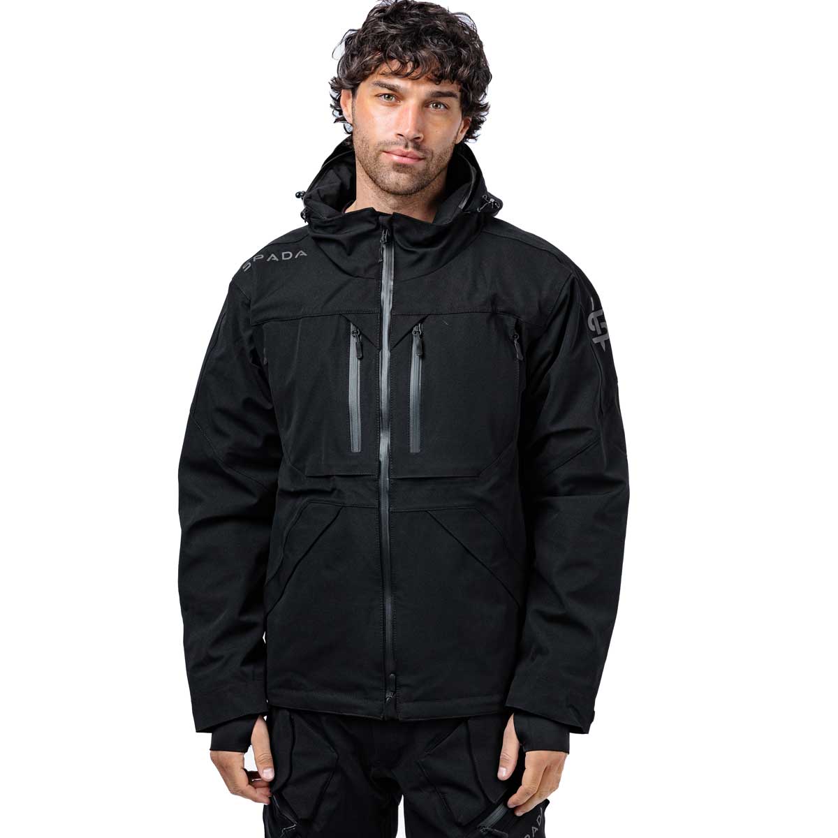 Spada Nodachi CE Waterproof Textile Jacket Black FREE UK Delivery, FREE 365 Day Returns | Moto Central