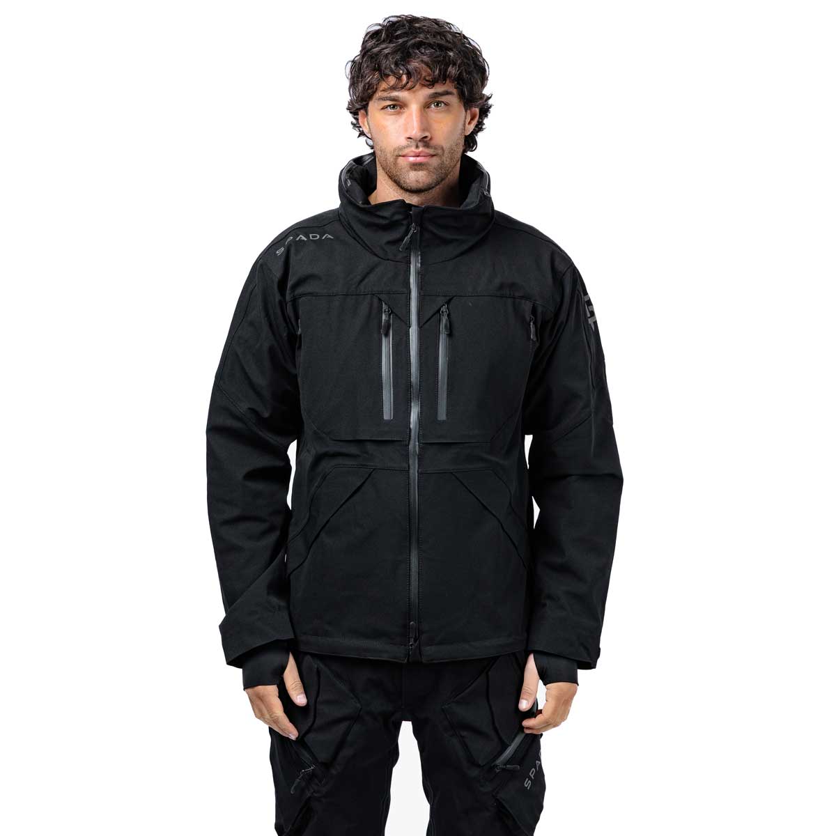 Spada Nodachi CE Waterproof Textile Jacket Black FREE UK Delivery, FREE 365 Day Returns | Moto Central