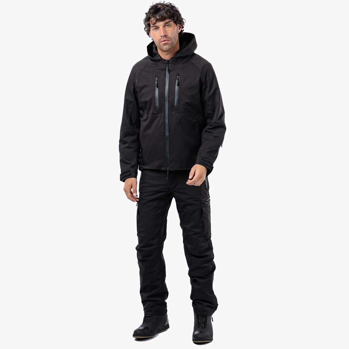 Spada Joe CE Waterproof Textile Jacket Black FREE UK Delivery, FREE 365 Day Returns | Moto Central