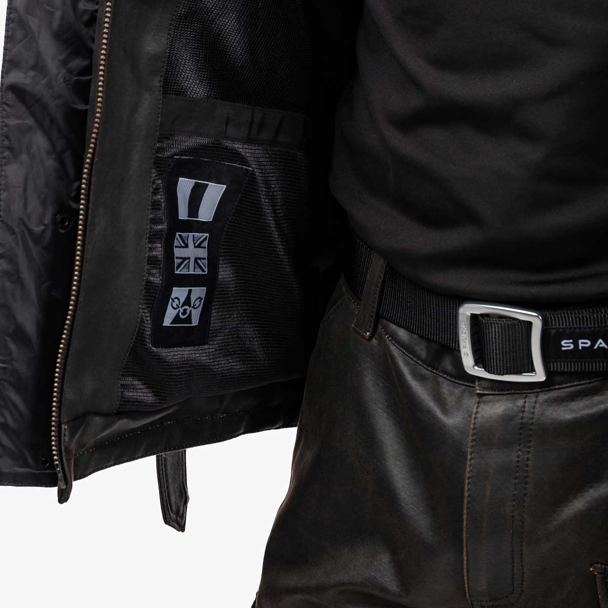 Spada Crossguard CE Waterproof Textile Jacket Walnut FREE UK Delivery, FREE 365 Day Returns | Moto Central