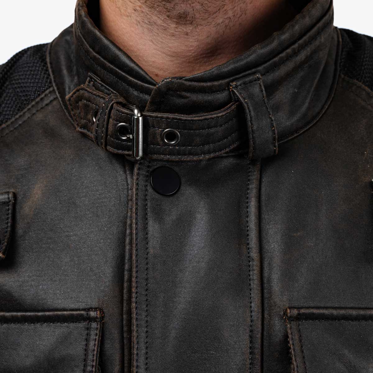 Spada Crossguard CE Waterproof Textile Jacket Walnut FREE UK Delivery, FREE 365 Day Returns | Moto Central