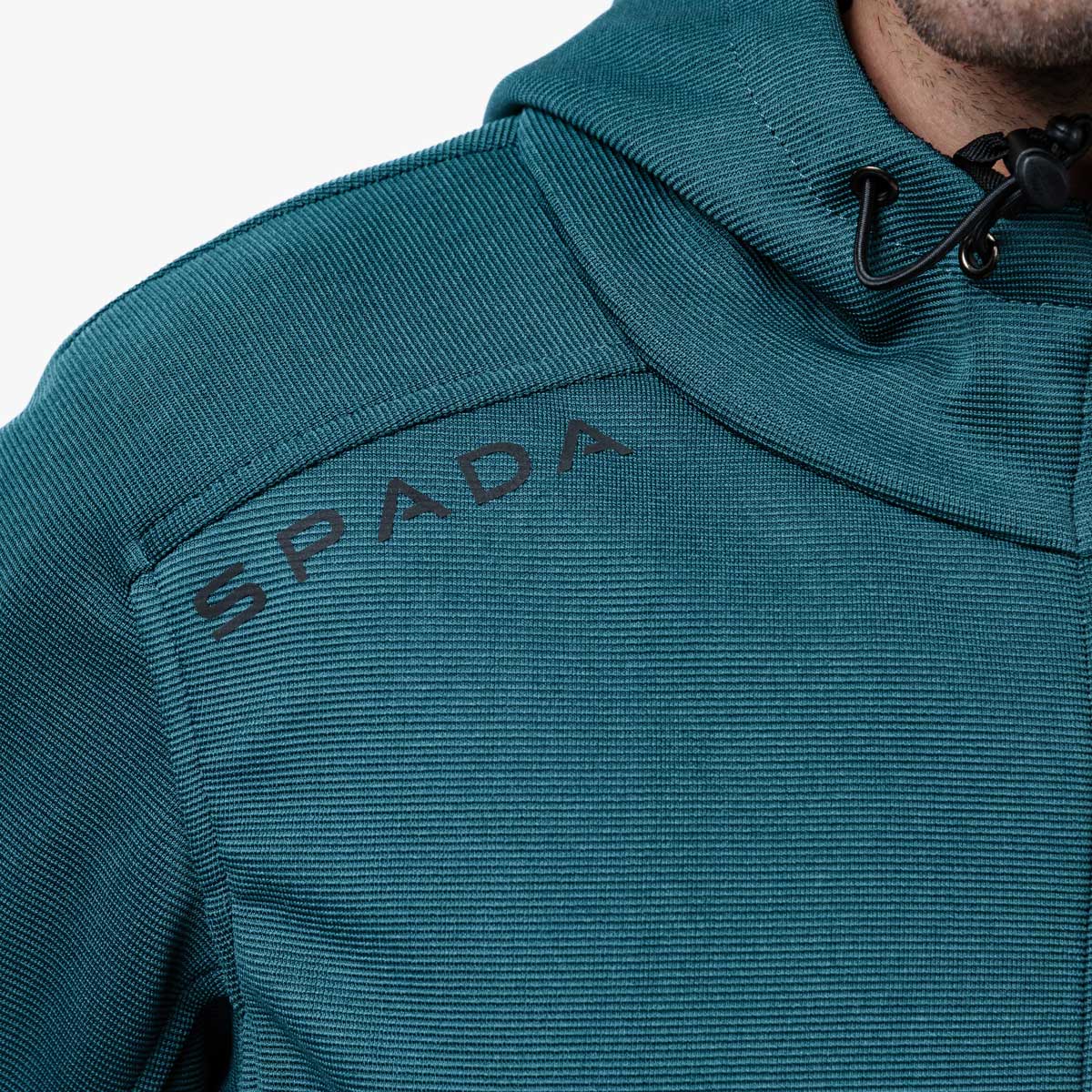 Spada Blade Zip CE Hoodie Coral Blue FREE UK Delivery, FREE 365 Day Returns | Moto Central