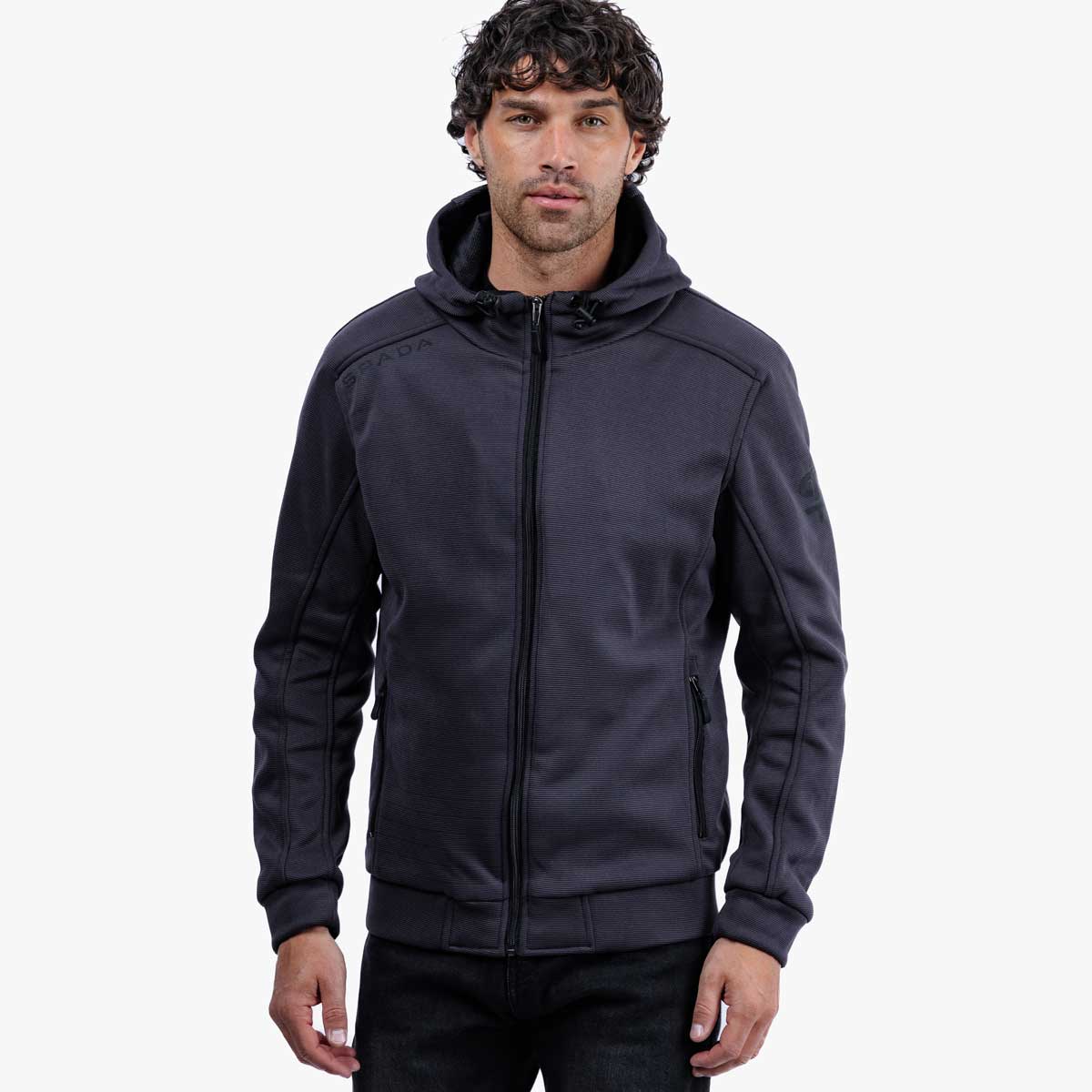 Spada Blade Zip CE Hoodie Turbulence FREE UK Delivery, FREE 365 Day Returns | Moto Central