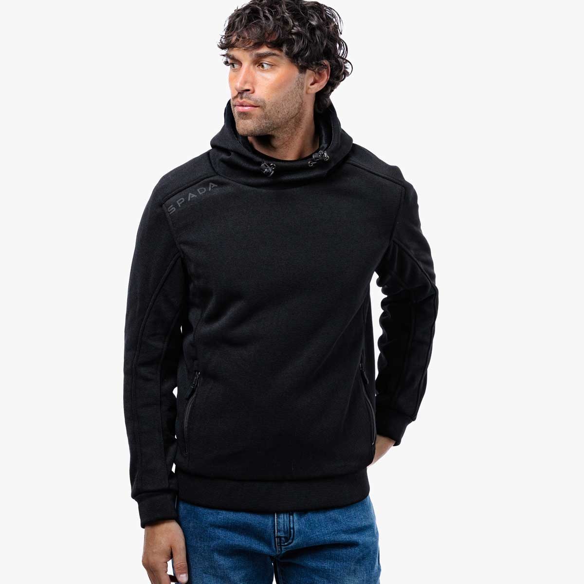 Spada Blade CE Hoodie Black FREE UK Delivery, FREE 365 Day Returns | Moto Central