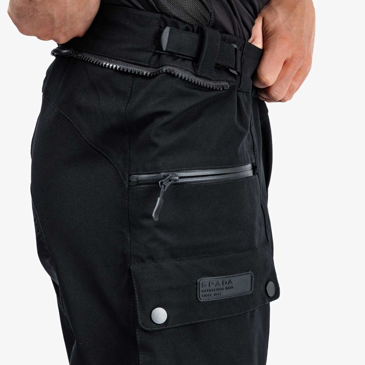 Spada Muramasa CE Waterproof Textile Trouser Black FREE UK Delivery, FREE 365 Day Returns | Moto Central
