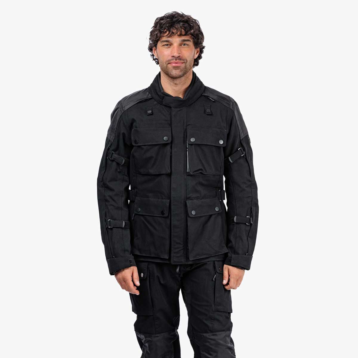 Spada Muramasa CE Waterproof Textile Jacket Black FREE UK Delivery, FREE 365 Day Returns | Moto Central